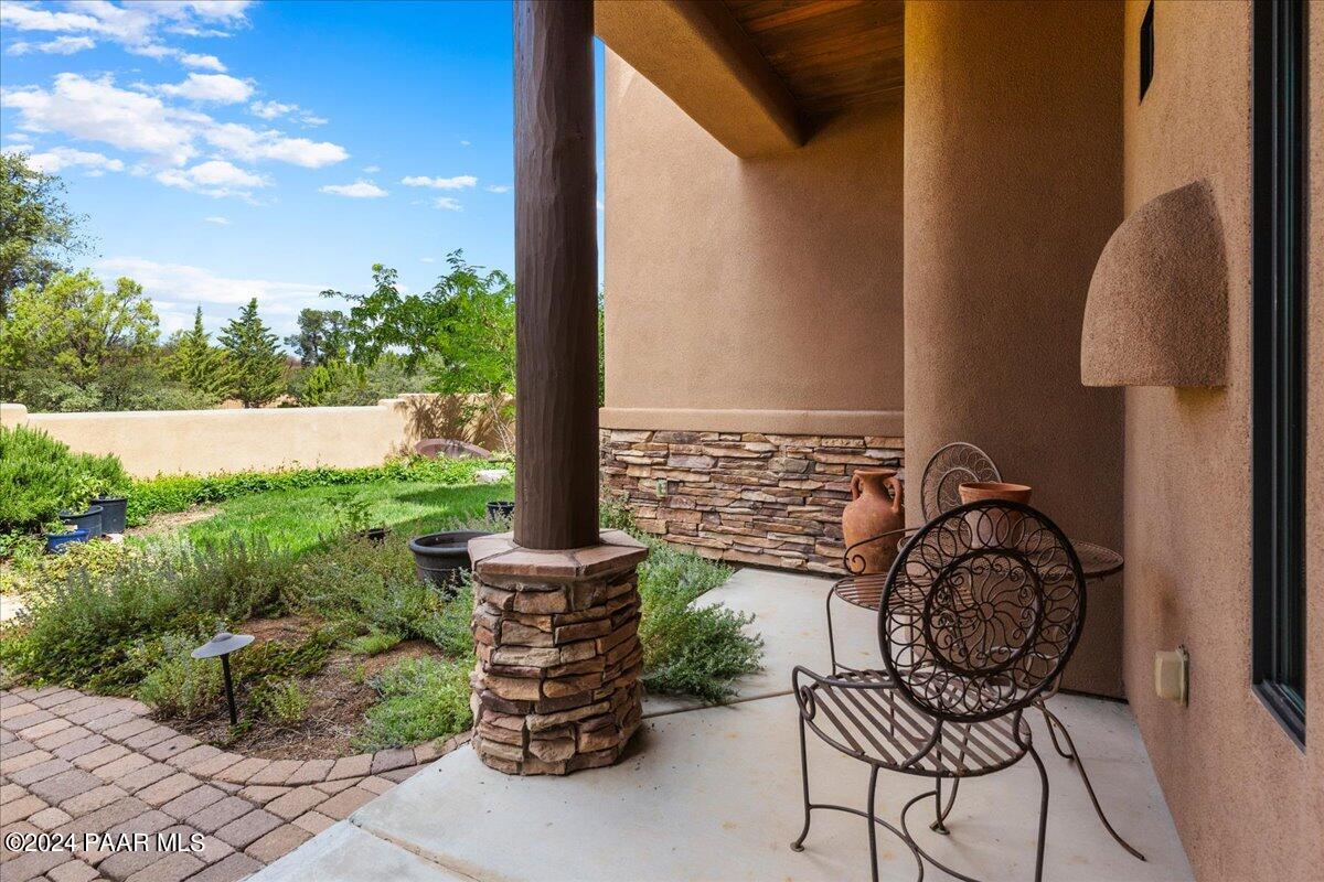 5040 Indian Camp Road, Unit 4 Prescott, AZ 86305 - Photo 5 of 57 05-Front Entry Patio