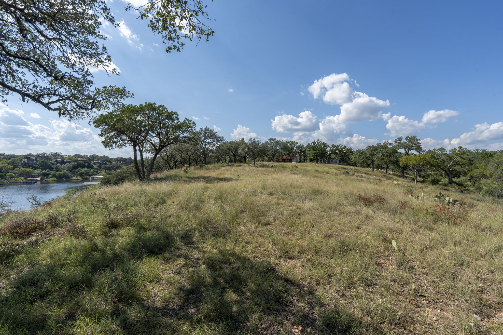 Tbd Singleton Road Marble Falls, TX 78654 - Photo 28 of 40 a view of a lake in middle of forest