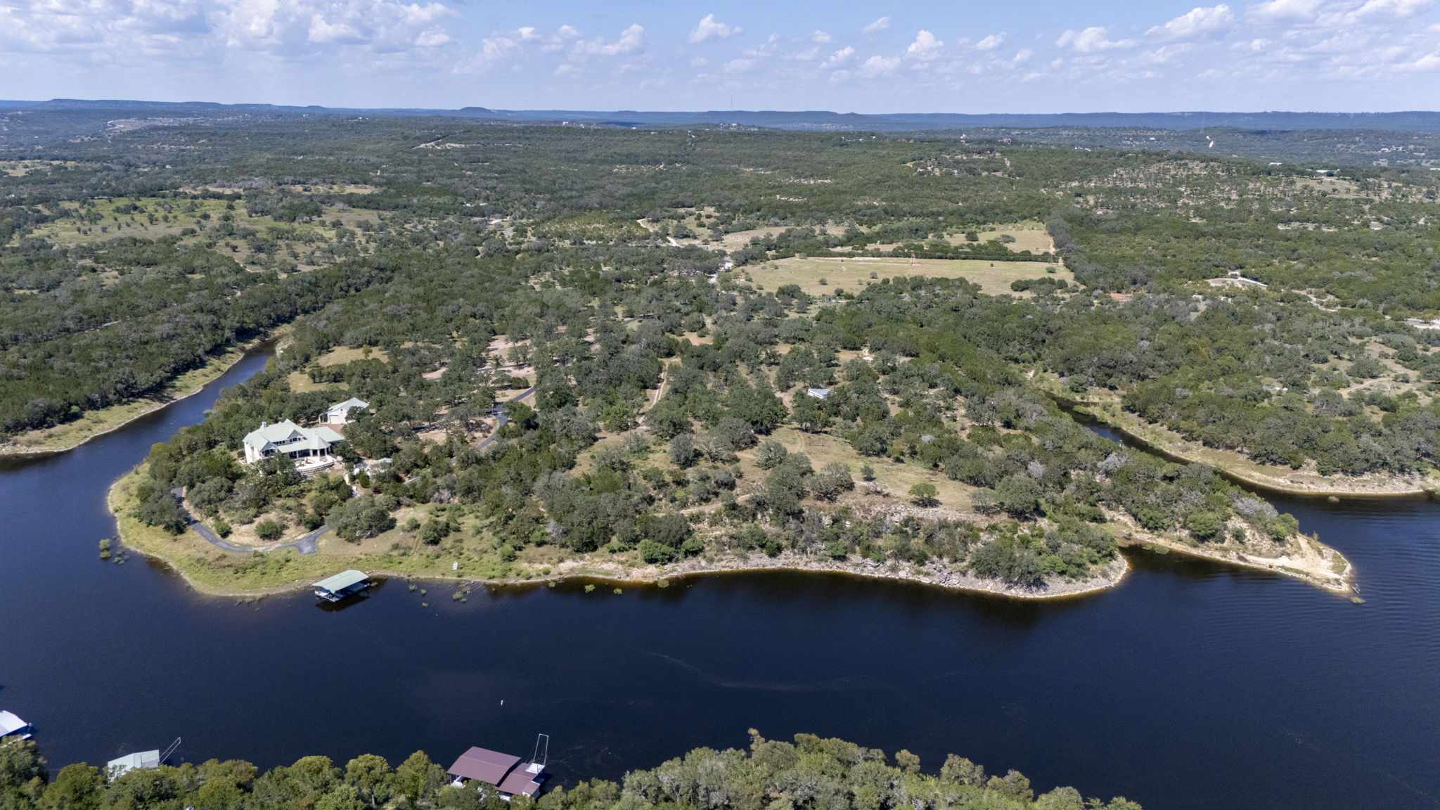 Tbd Singleton Road Marble Falls, TX 78654 - Photo 3 of 40 a view of a lake