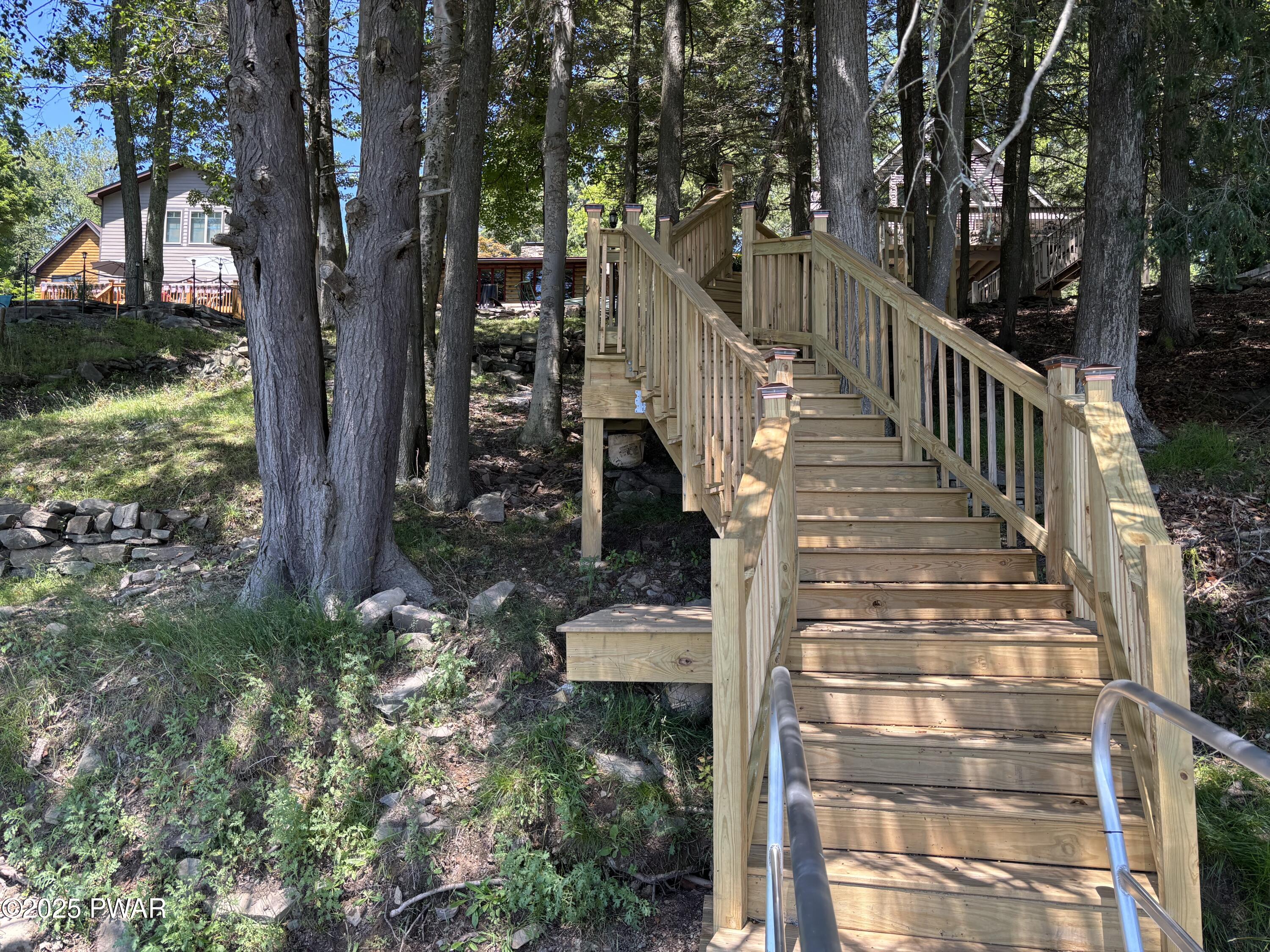 22 Glen Road Lake Ariel, PA 18436 - Photo 10 of 41 Stairs to dock