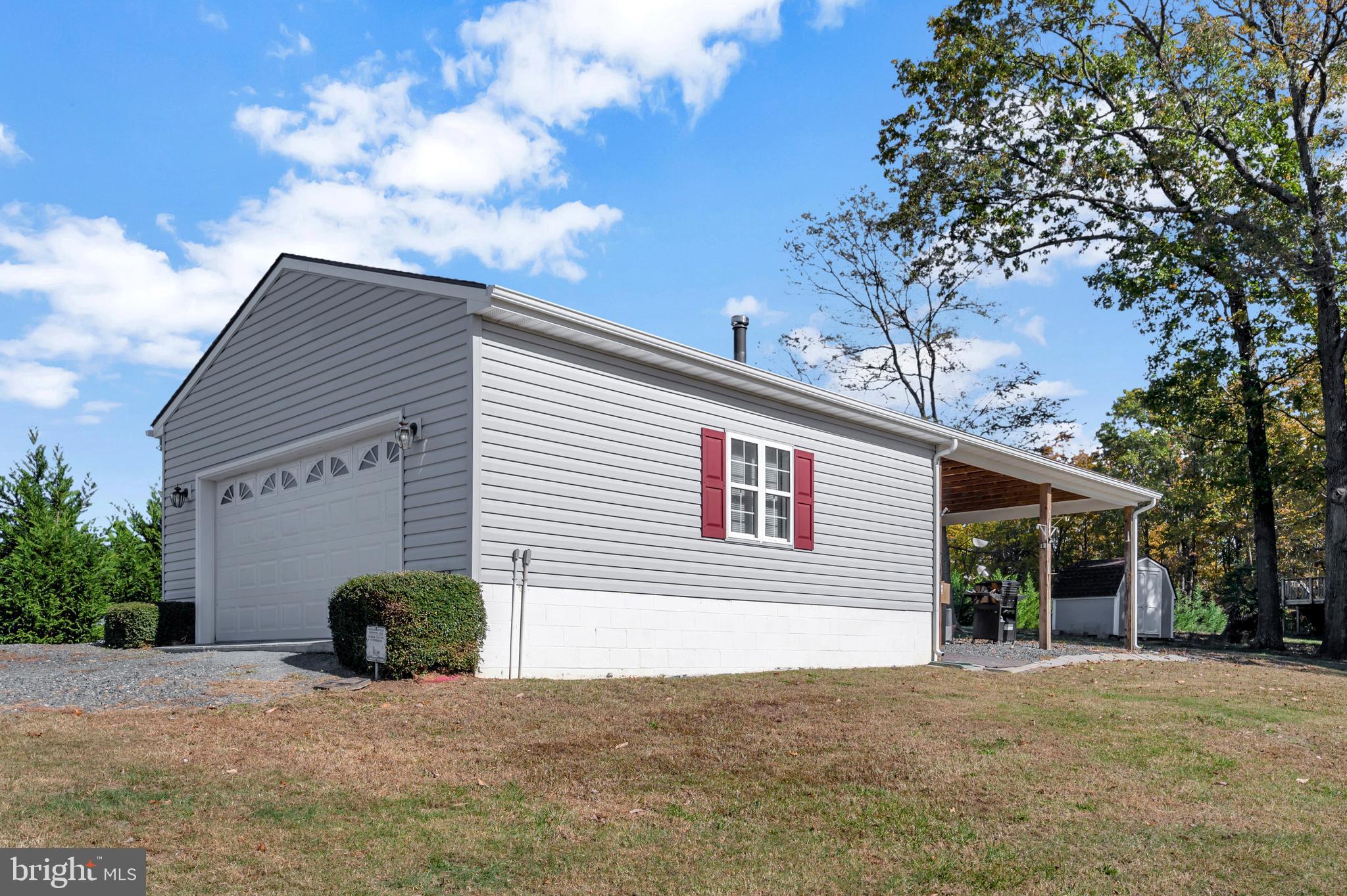 1797 Courthouse Road Stafford, VA 22554 - Photo 41 of 46 Detached Garage with Attached Carport
