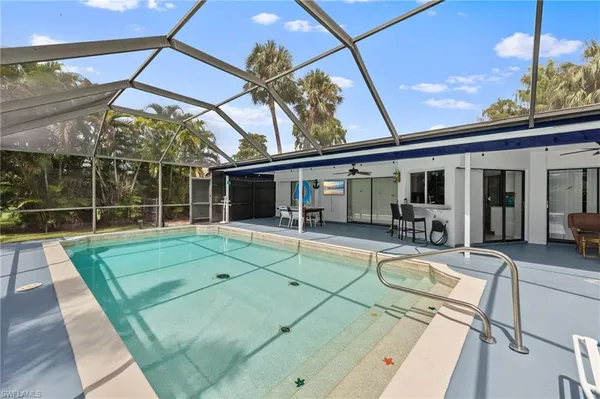 a view of a indoor swimming pool