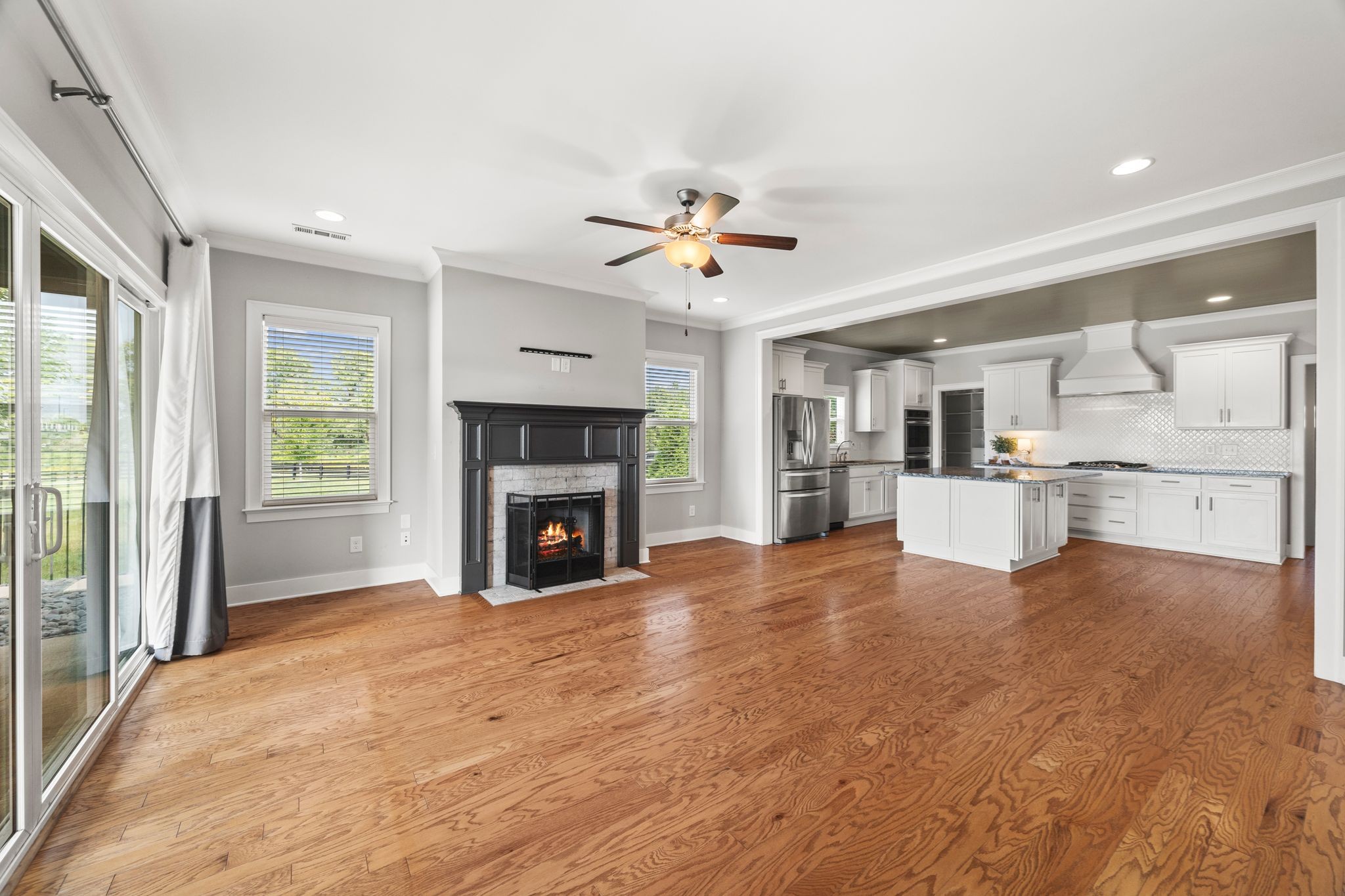 5001 Ryecroft Lane Franklin, TN 37064 - Photo 6 of 19 a view of a kitchen with a stove cabinets and a kitchen