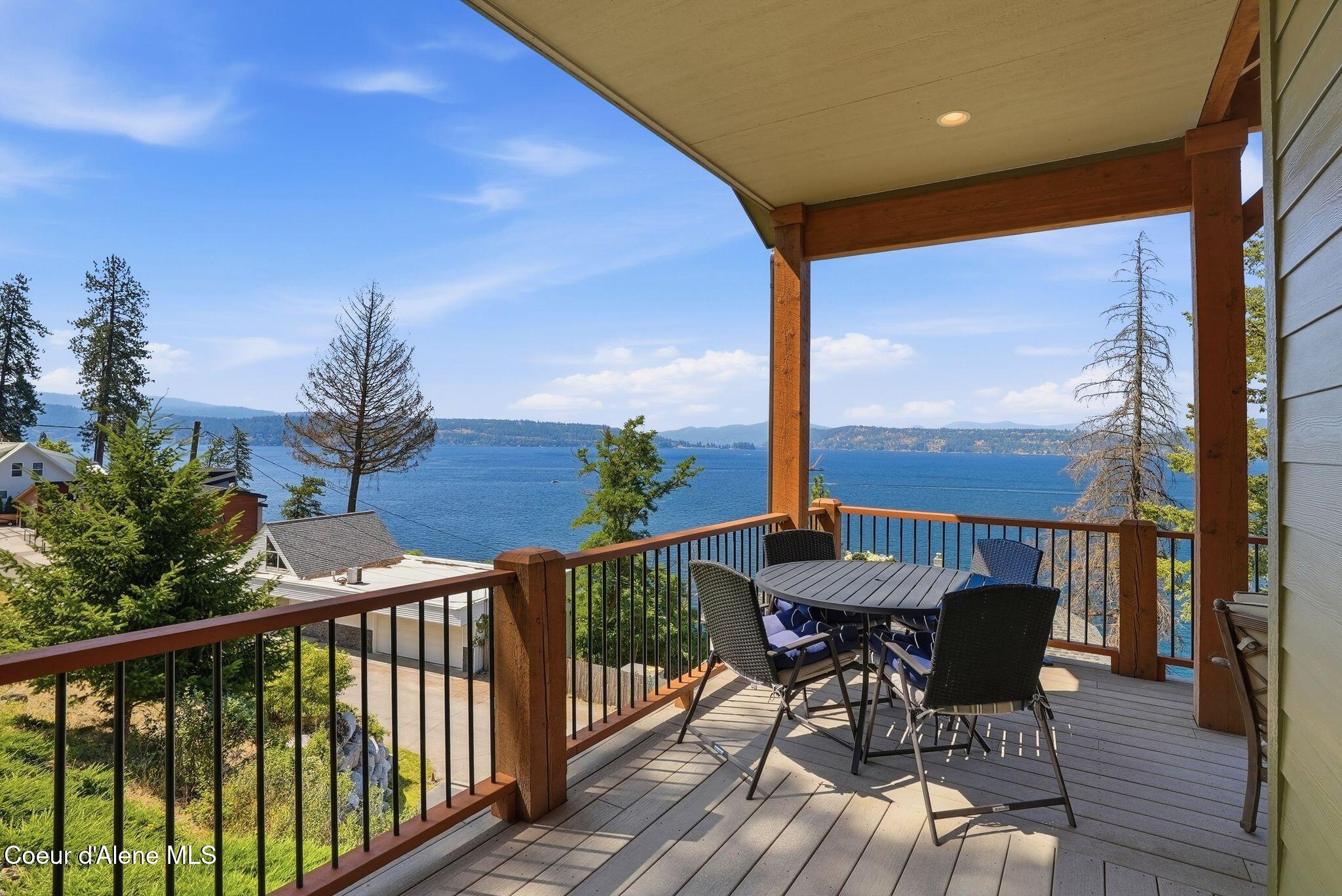 2212 South Silver Beach Road Coeur D'Alene, ID 83814 - Photo 30 of 112 Covered Deck
