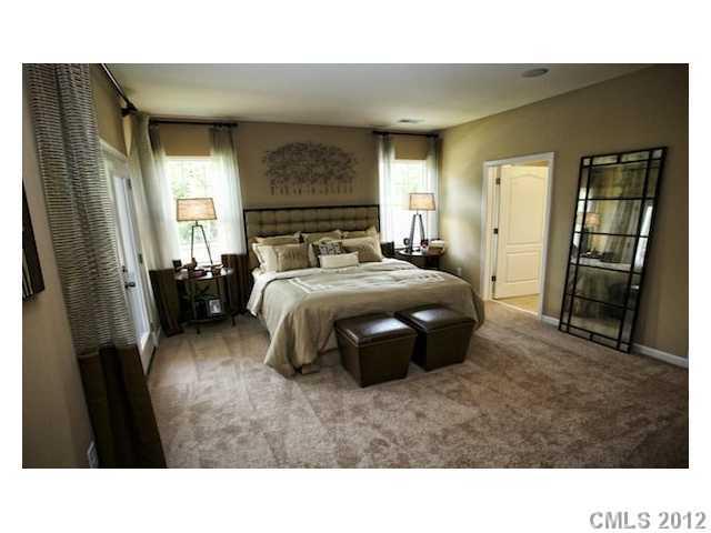 4022 Perth Road, Unit 169 Indian Land, SC 29707 - Photo 4 of 10 a bedroom with a bed and a mirror