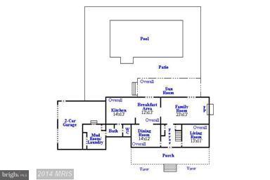 6311 Suicide Bridge Road Hurlock, MD 21643 - Photo 29 of 30 Floor Plan - 1st Floor
