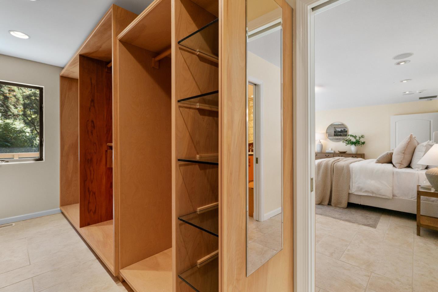 1695 Aptos Creek Road Aptos, CA 95003 - Photo 35 of 76 a en suite bathroom with a sink and a mirror