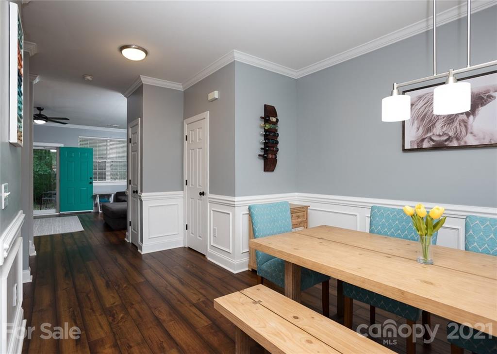 131 High Ridge Road Mooresville, NC 28117 - Photo 13 of 40 a view of kitchen with furniture and wooden floor