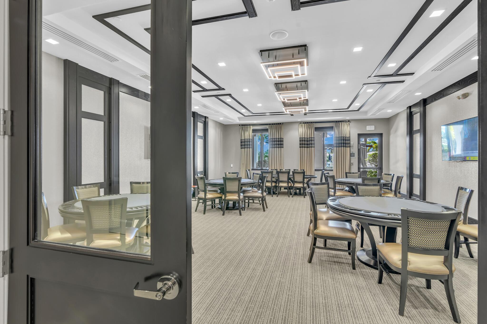 9577 Eden Roc Court Delray Beach, FL 33446 - Photo 41 of 53 Card - Poker Room at Seven Bridges