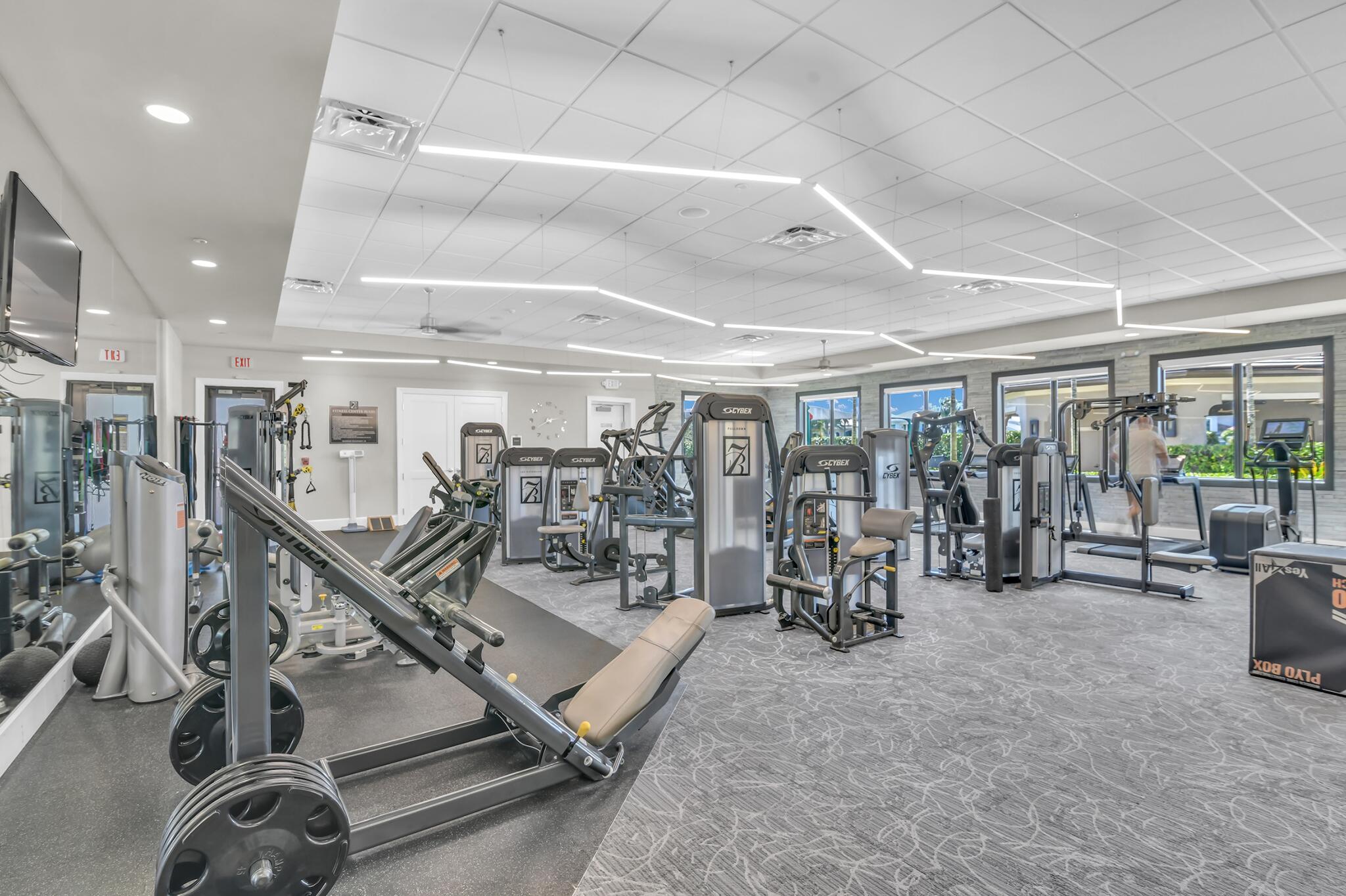 9577 Eden Roc Court Delray Beach, FL 33446 - Photo 42 of 53 a view of a room with gym equipment