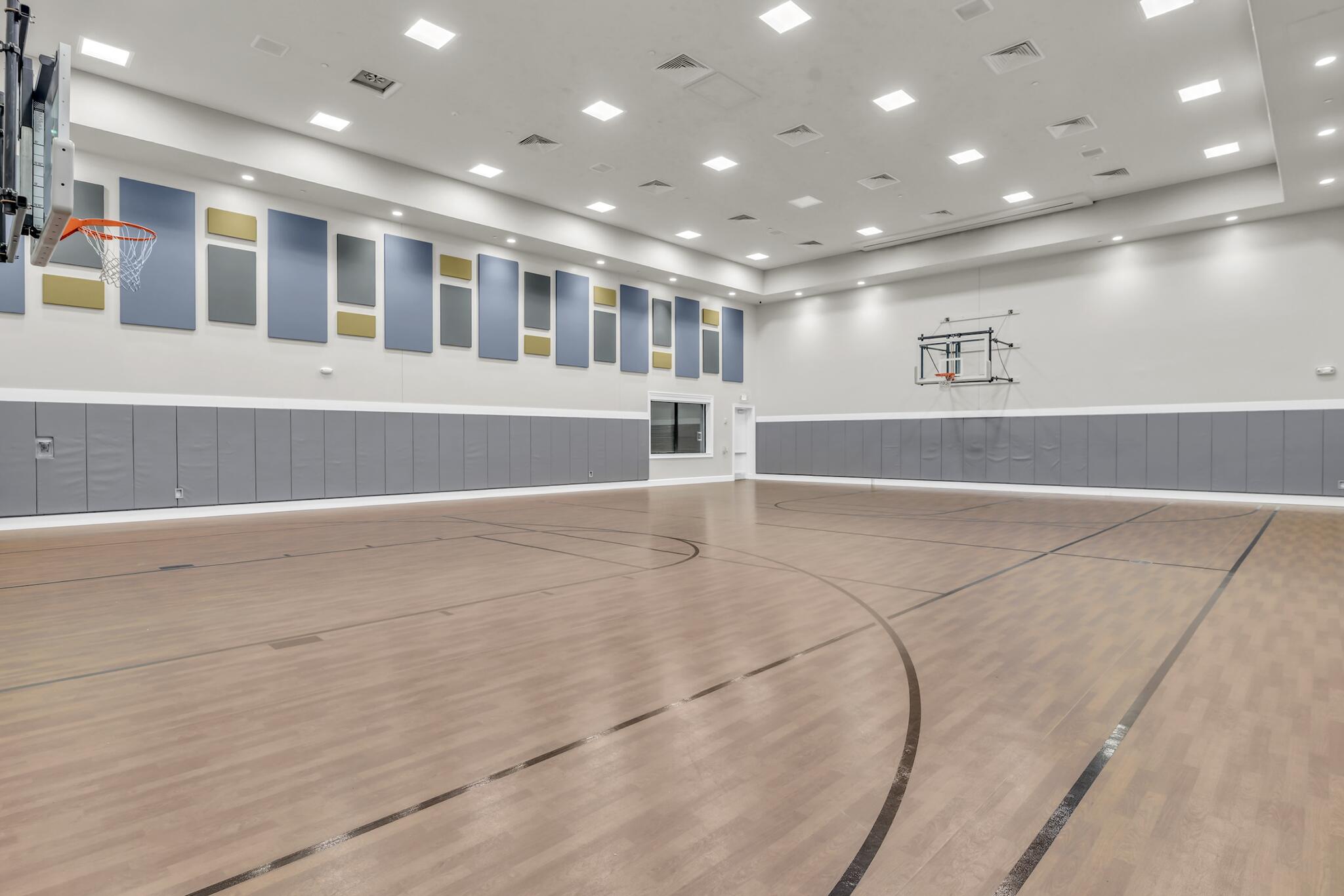 9577 Eden Roc Court Delray Beach, FL 33446 - Photo 46 of 53 Indoor Basketball Court at Seven Bridges