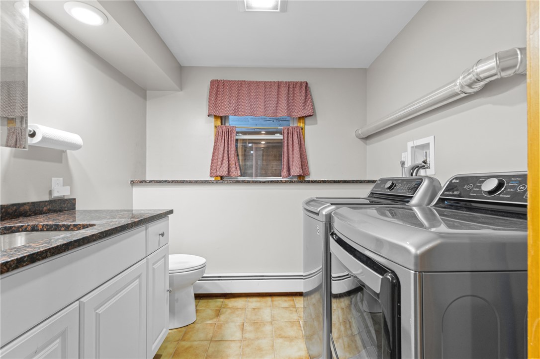 11 Bourassa Avenue Woonsocket, RI 02895 - Photo 30 of 39 Half bath with laundry