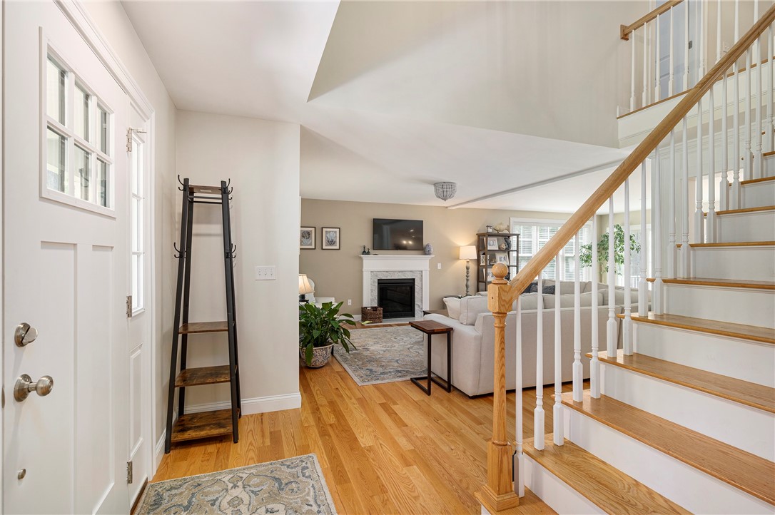 936 S Road East Greenwich, RI 02818 - Photo 15 of 31 Hardwood floors throughout the first floor, up the stairs and on the second floor landing and hallway