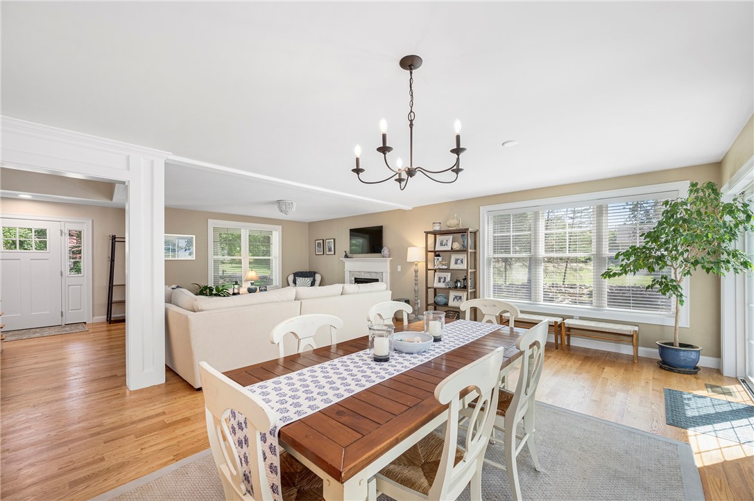 936 S Road East Greenwich, RI 02818 - Photo 7 of 31 Informal dining area with plenty of natural light and access to the back deck through the glass sliders