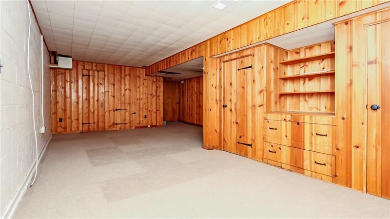 29 Swallow Hill Road Carnegie, PA 15106 - Photo 21 of 25 Knotty pine built ins in basement game room