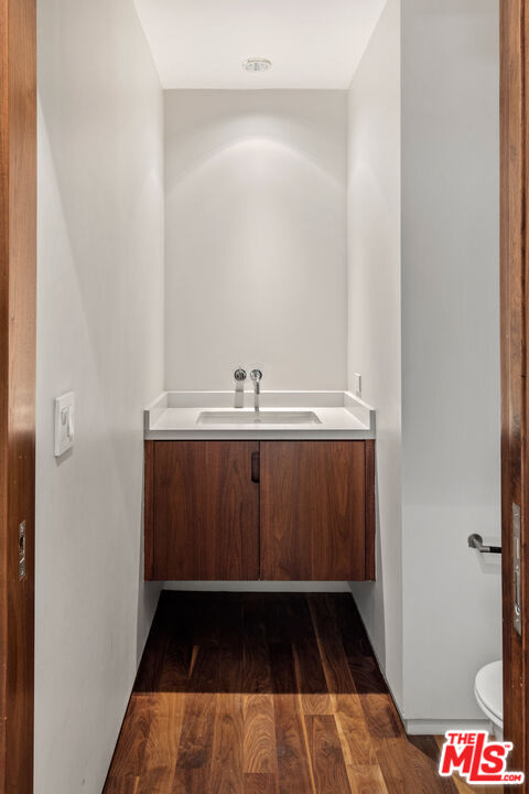 Undisclosed Address Los Angeles, CA 90068 - Photo 12 of 30 a bathroom with a sink and a mirror