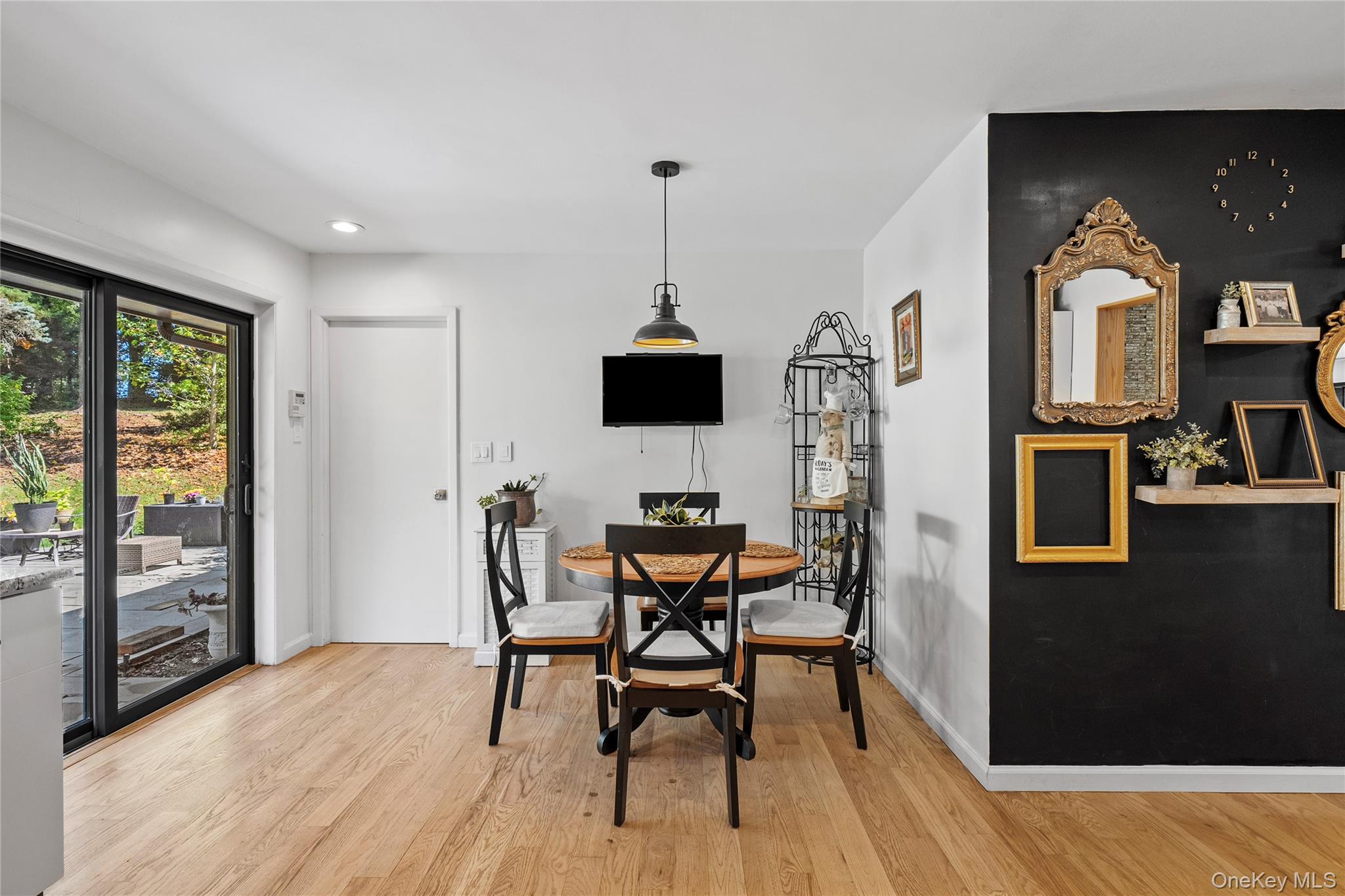 55 Rolling Hill Lane Old Westbury, NY 11568 - Photo 22 of 48 Dining room featuring light wood-style flooring and recessed lighting