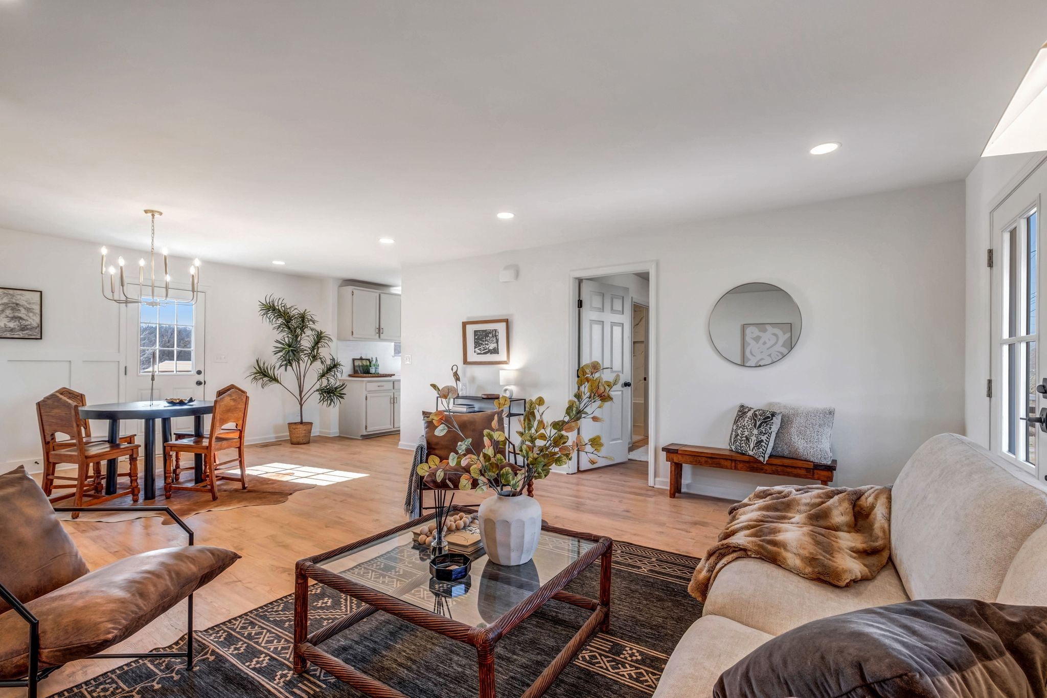 2308 Rogers Lane Lebanon, TN 37087 - Photo 13 of 36 a living room with furniture and wooden floor