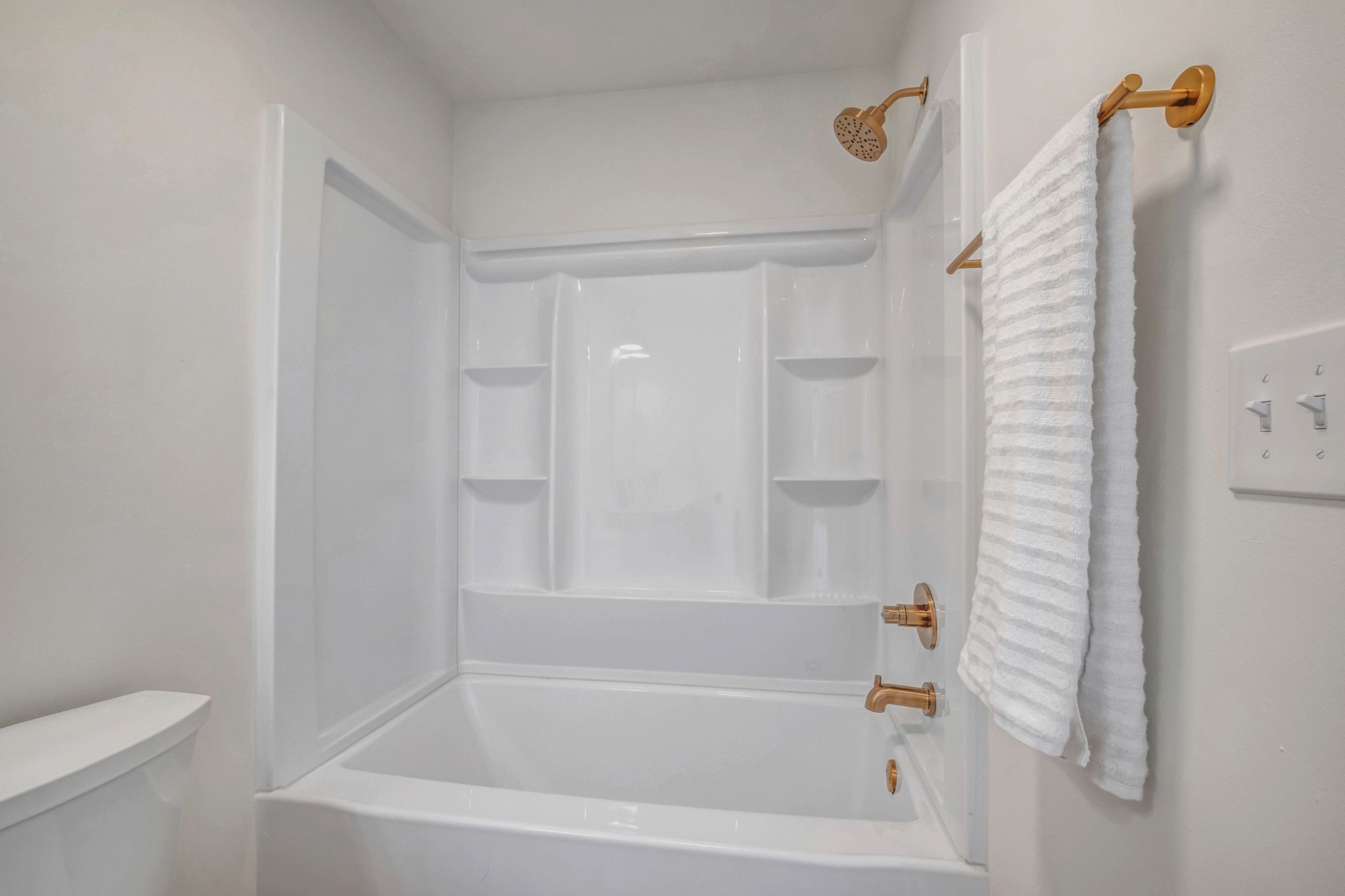 2308 Rogers Lane Lebanon, TN 37087 - Photo 26 of 36 a bathroom with a bathtub and a shower