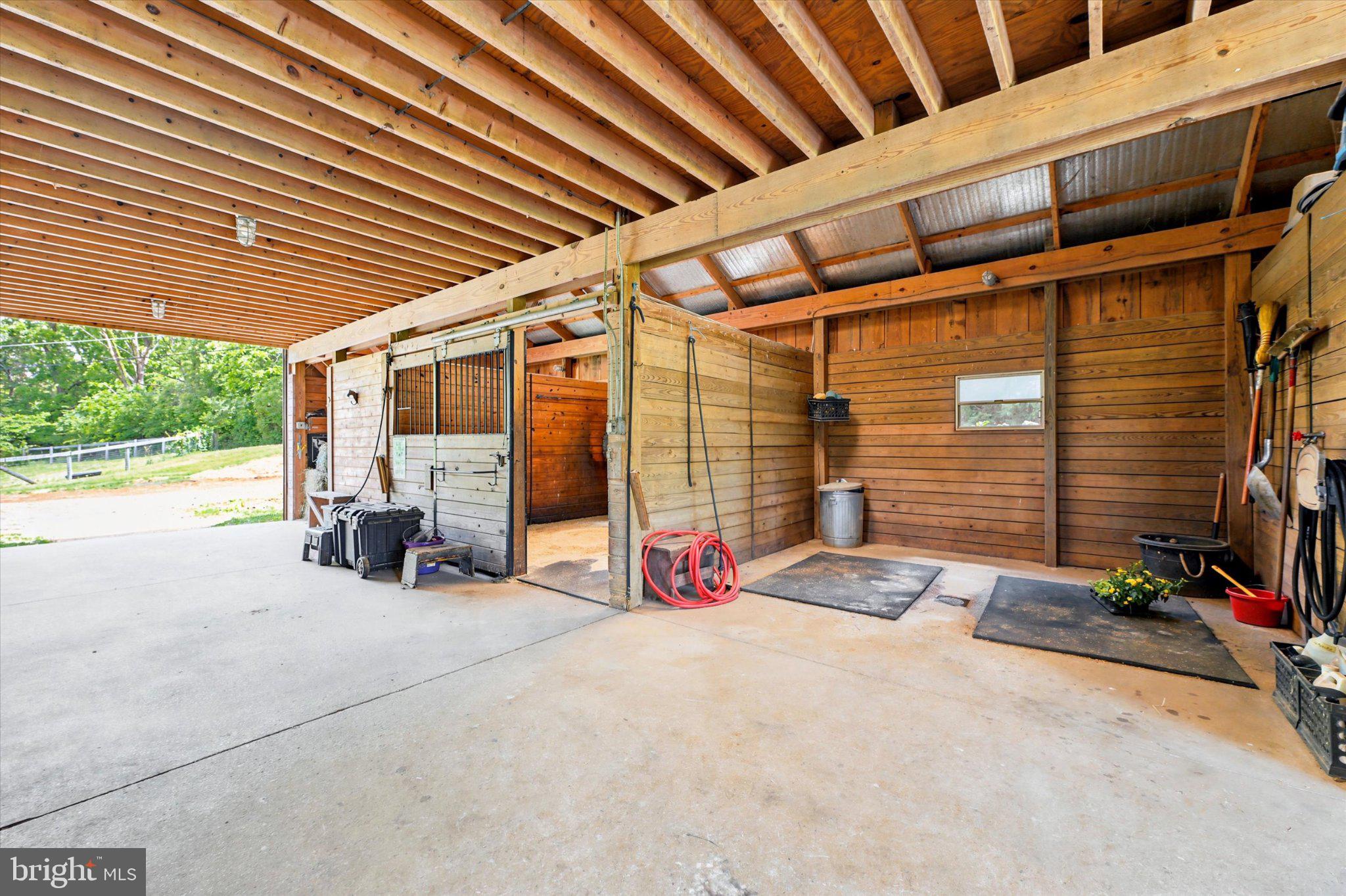 1646 Fairview Road Glenmoore, PA 19343 - Photo 25 of 29 Spacious equestrian barn interior.