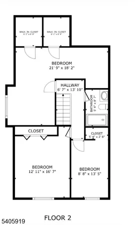 a picture of a room with a white wall