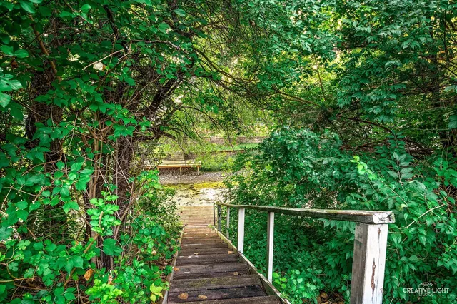 a balcony with street view