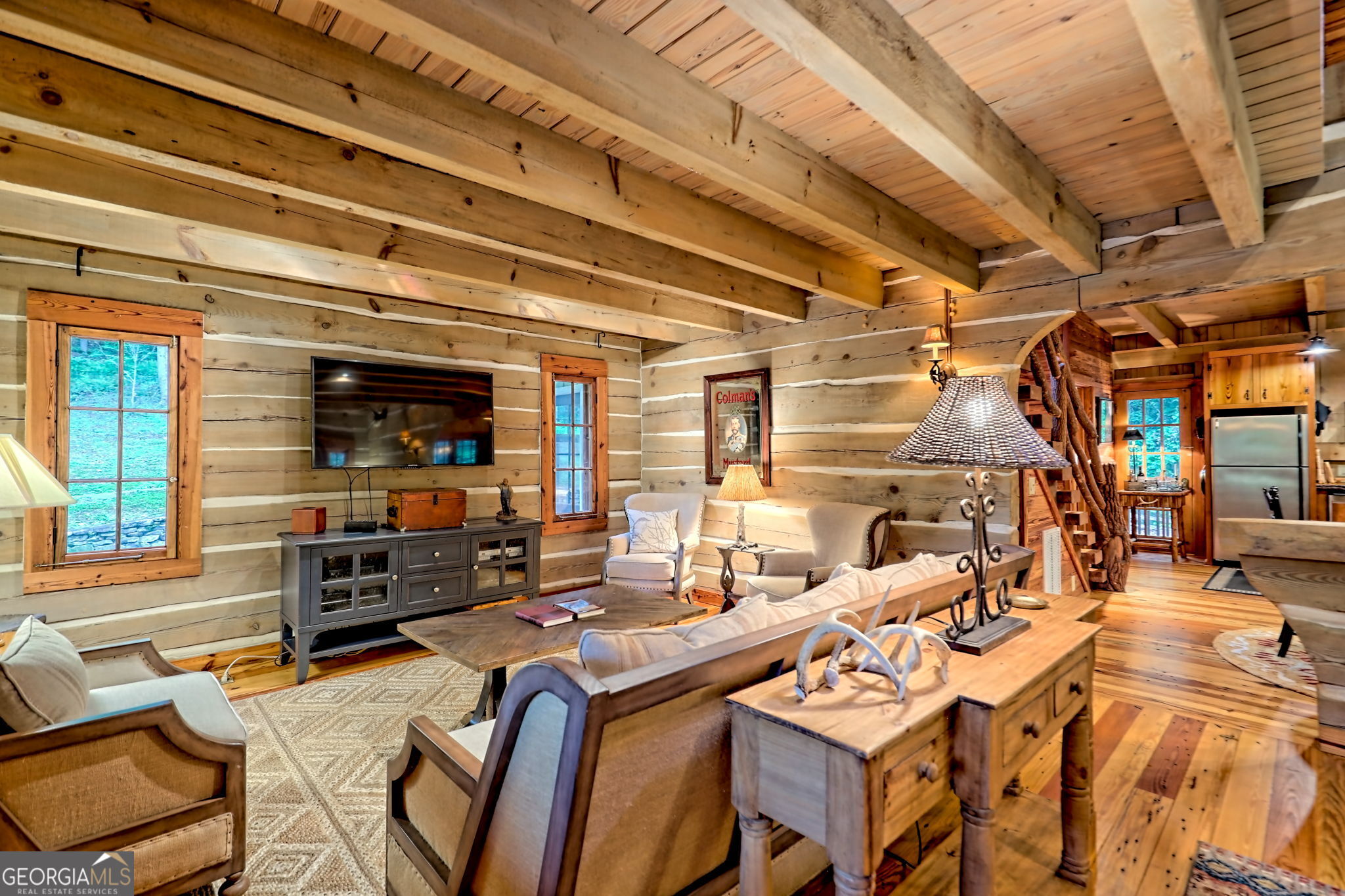3662 Blue Ridge Gap Road Clayton, GA 30525 - Photo 37 of 69 a view of a dining room with furniture