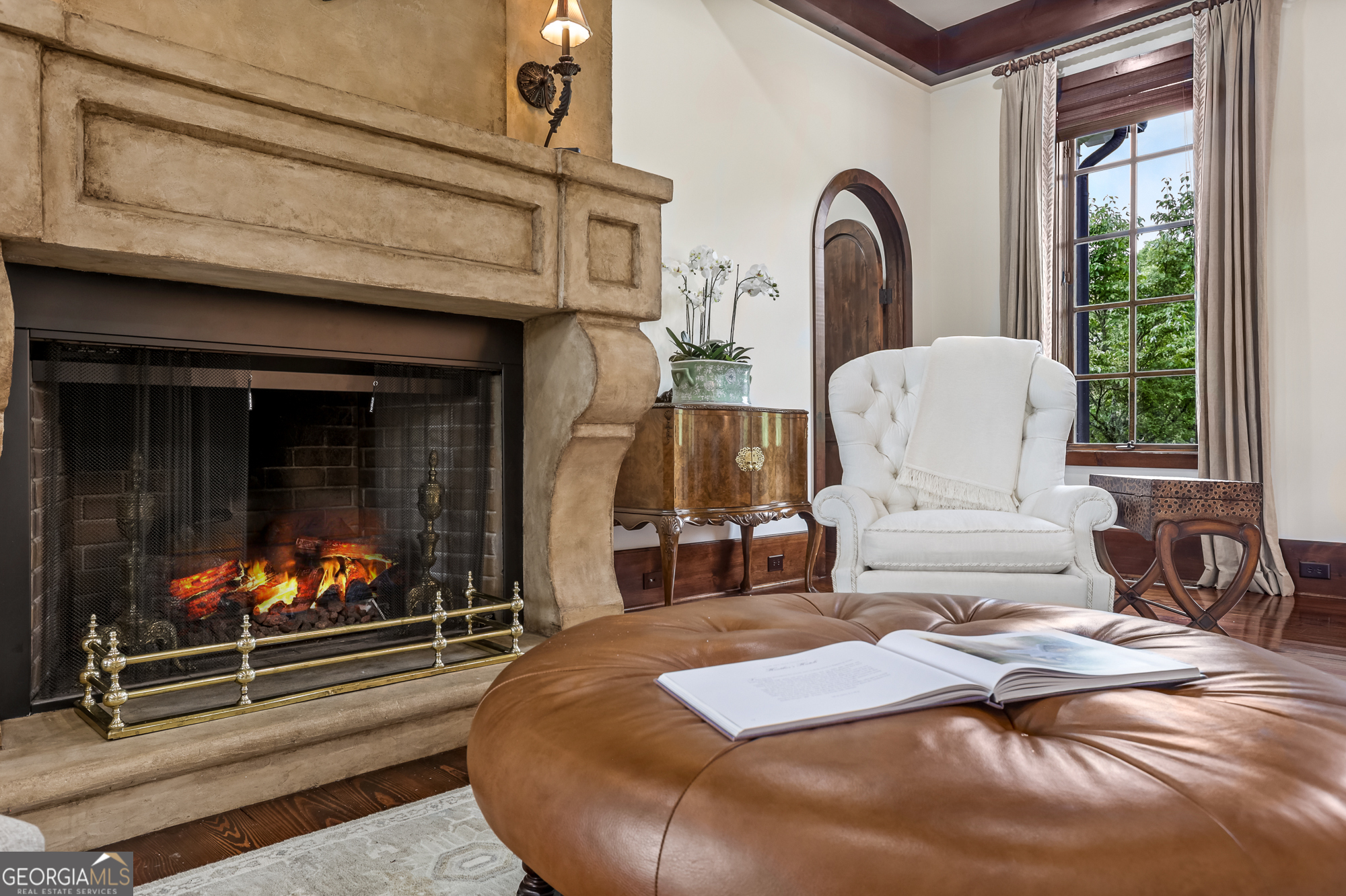 3662 Blue Ridge Gap Road Clayton, GA 30525 - Photo 9 of 69 a bed room with a bed and a fireplace