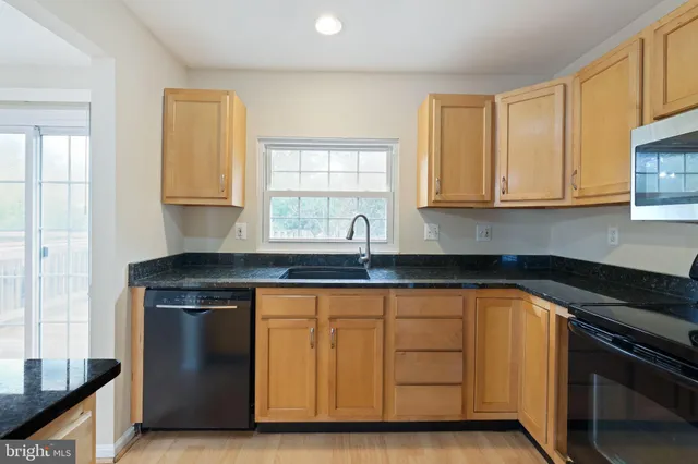 a view of a wooden deck