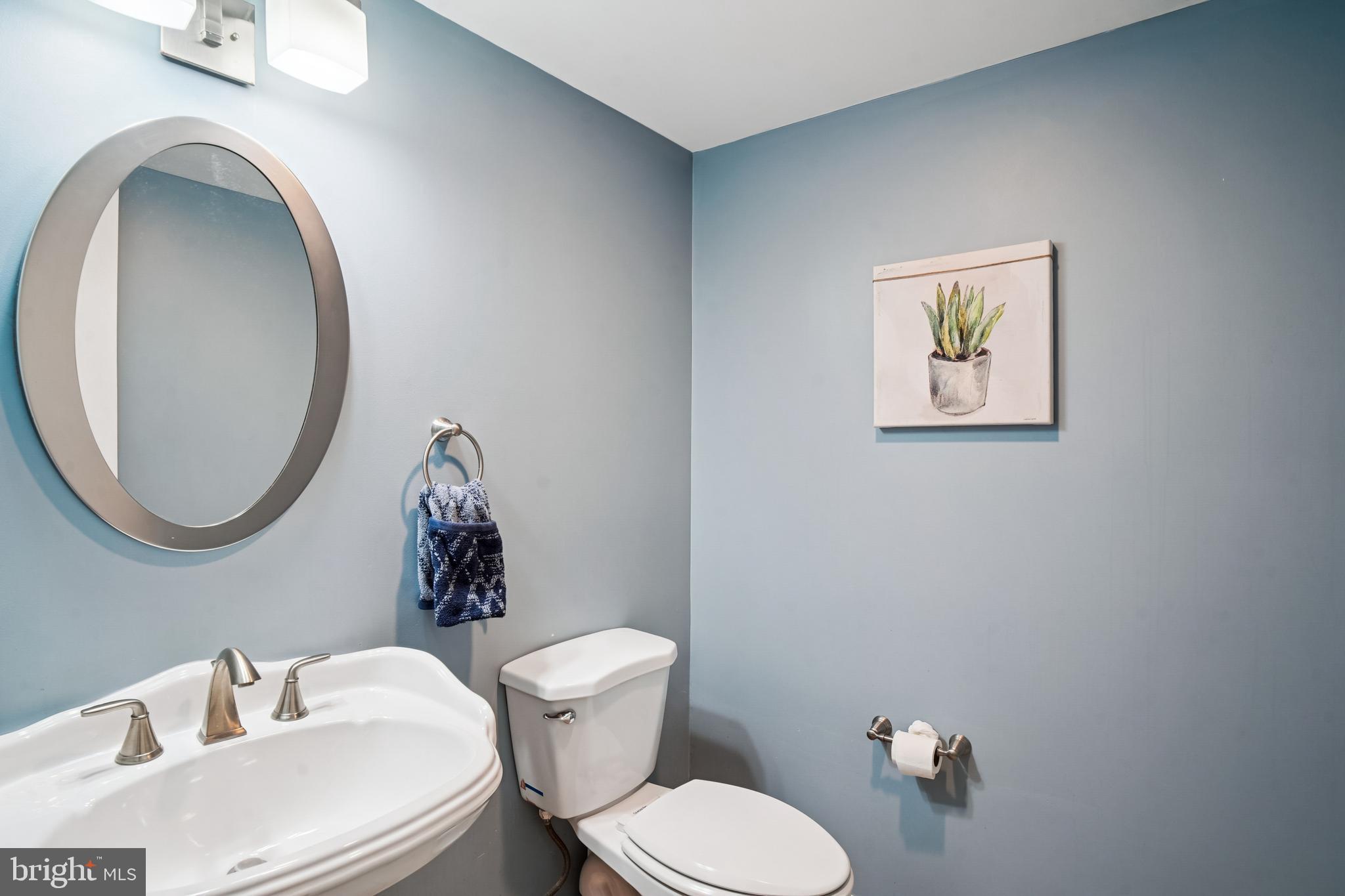 10408 Windfall Court Damascus, MD 20872 - Photo 30 of 38 a white toilet sitting next to a bathroom sink