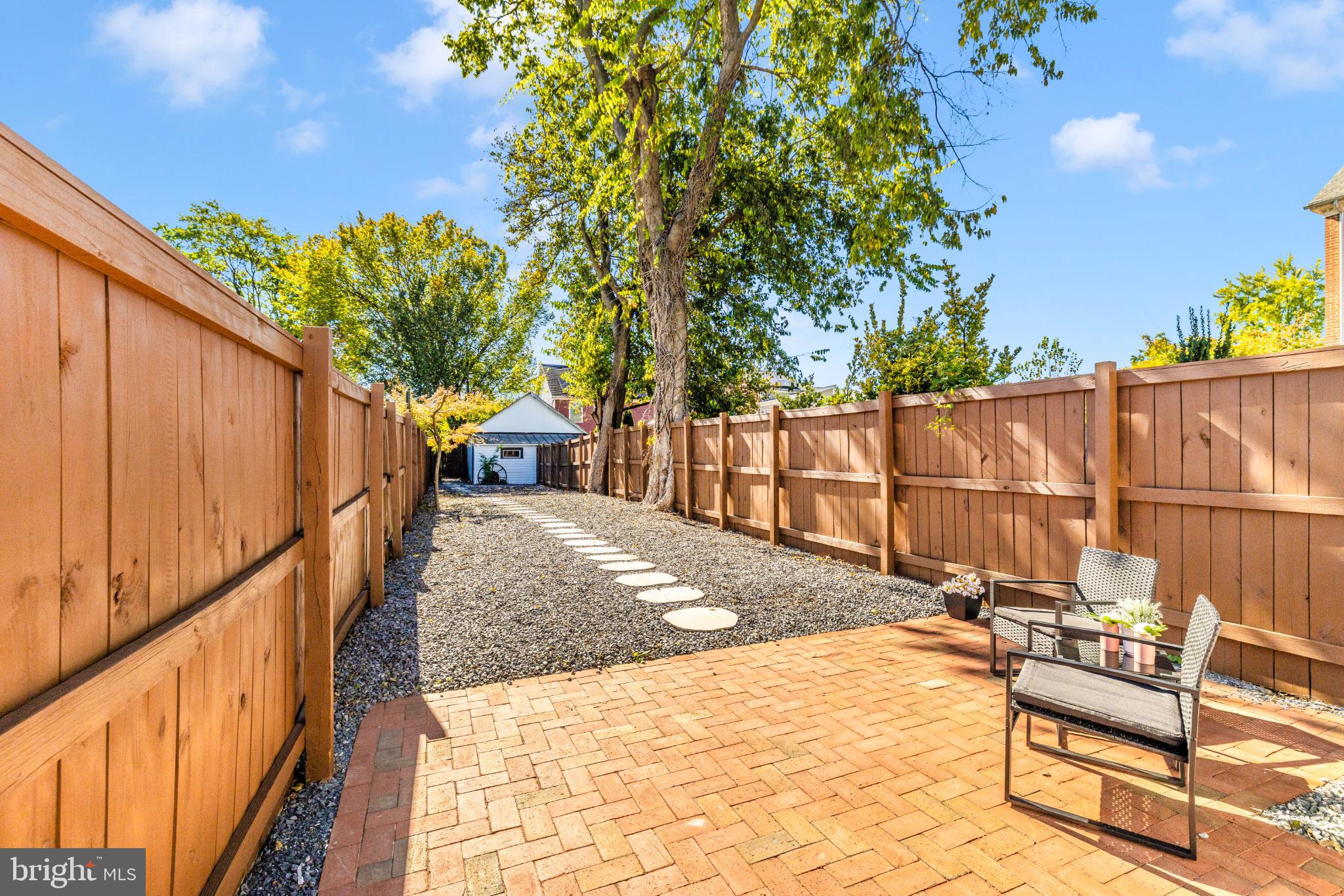 8 West 7th Street Frederick, MD 21701 - Photo 4 of 8 Newly renovated serene backyard. New fencing.