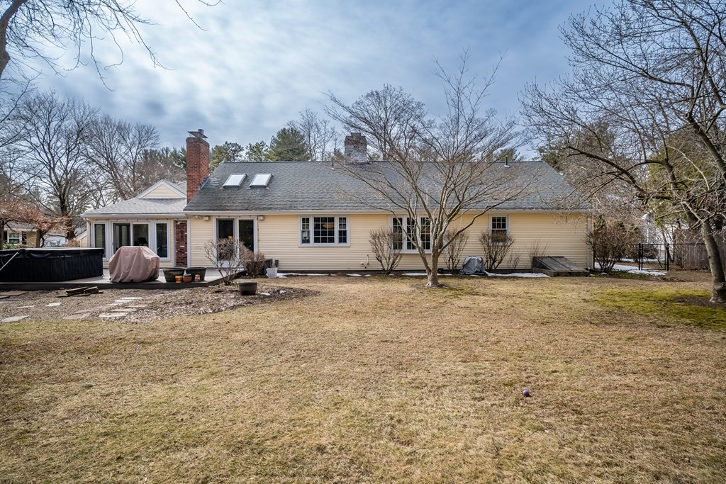 169 Captain Road Longmeadow, MA 01106 - Photo 8 of 42 a front view of a house with a yard