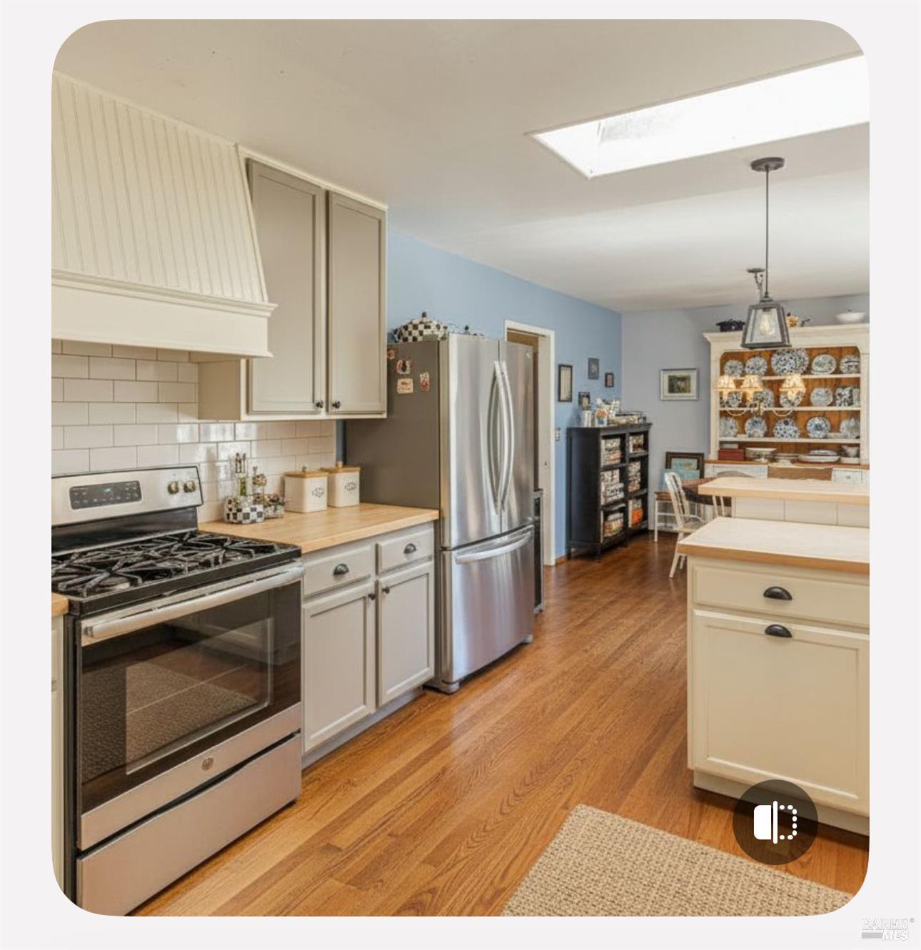 3590 Burnside Road Sebastopol, CA 95472 - Photo 16 of 69 a kitchen with stainless steel appliances granite countertop a stove a refrigerator and a refrigerator