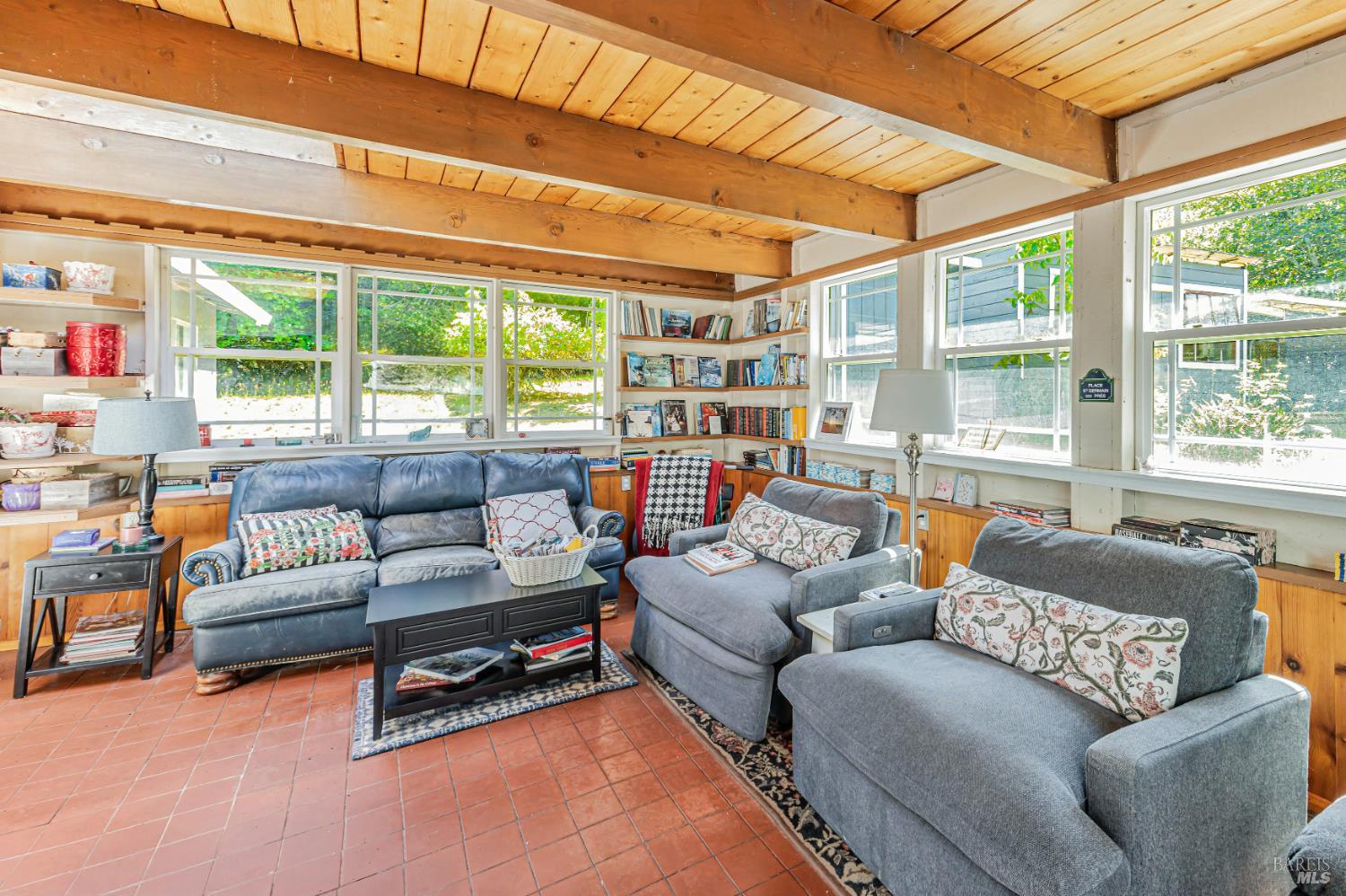 3590 Burnside Road Sebastopol, CA 95472 - Photo 23 of 69 a living room with furniture and a large window