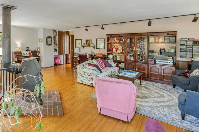 a view of outdoor space with trees