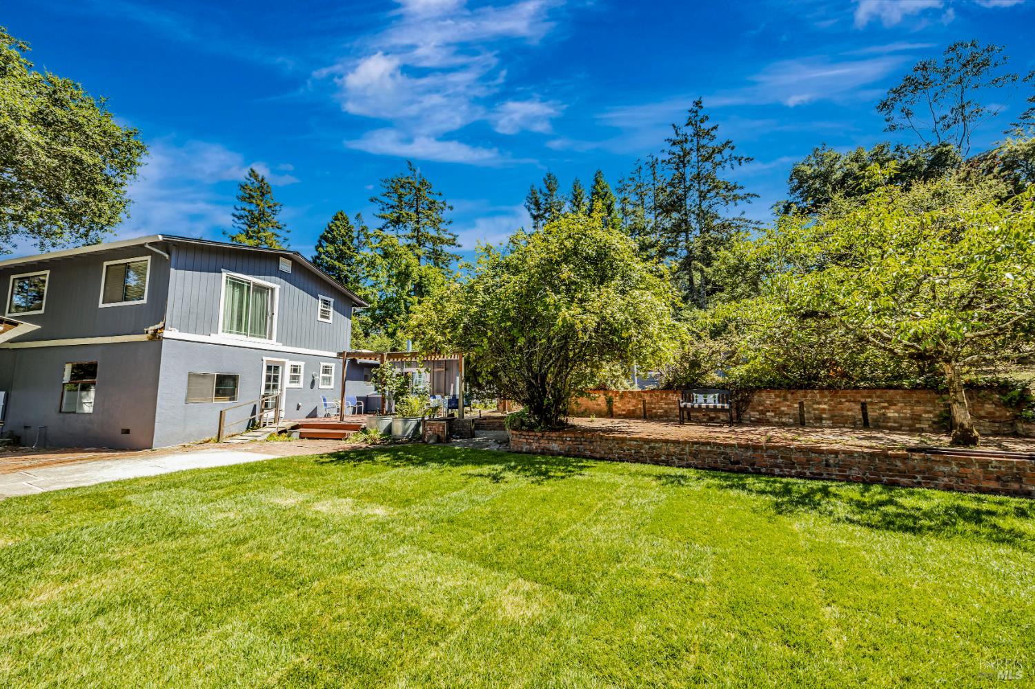 3590 Burnside Road Sebastopol, CA 95472 - Photo 43 of 69 a view of a house with a yard