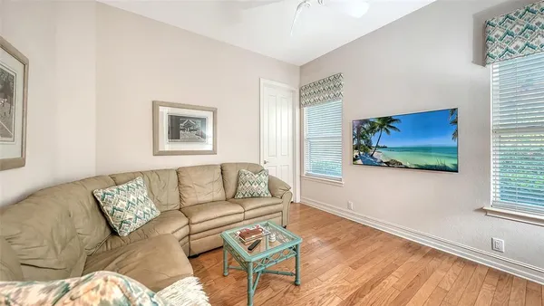 a view of outdoor space and tennis court