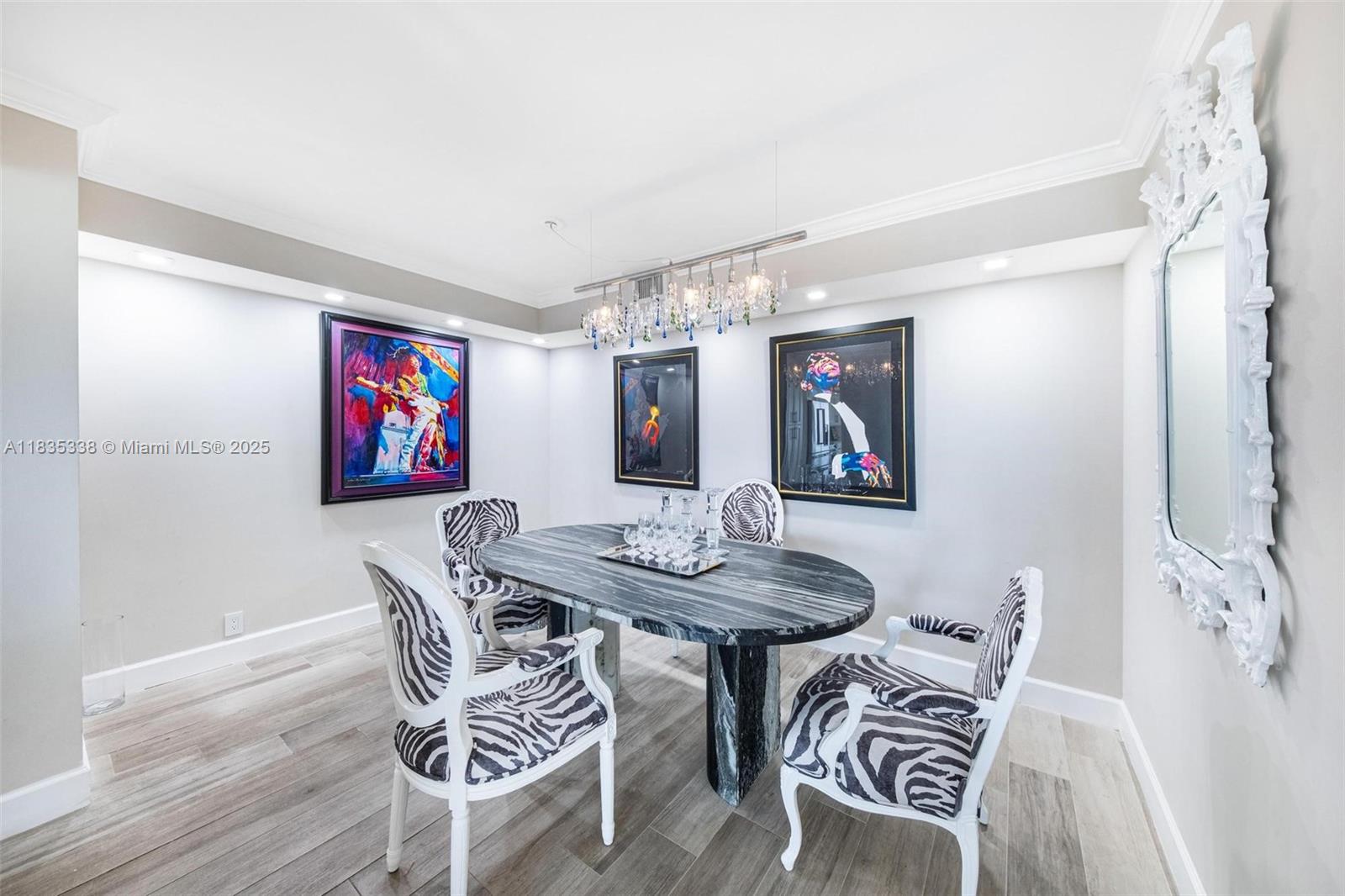 4000 Towerside Terrace, Unit 1507 Miami, FL 33138 - Photo 13 of 86 a view of a dining room with furniture