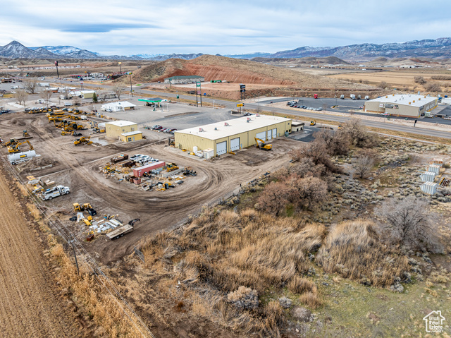 Undisclosed Address Salina, UT 84654 - Photo 5 of 9 Bird's eye view featuring a mountain view