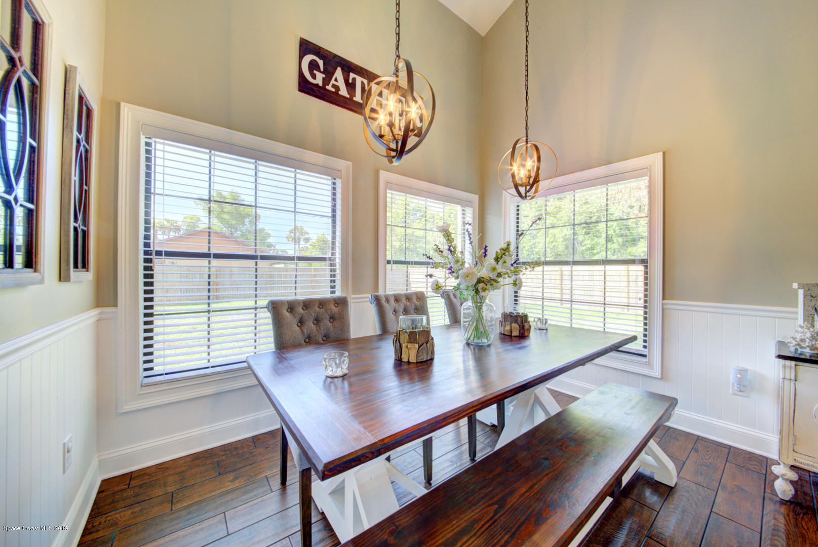 6300 Janina Road Cocoa, FL 32927 - Photo 16 of 74 dining room with views of backyard