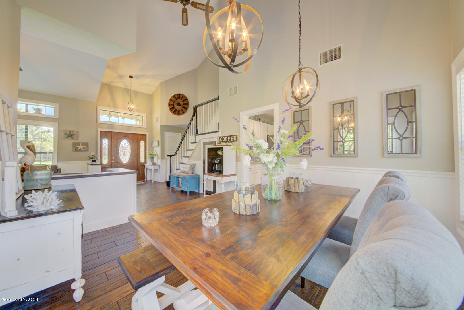 6300 Janina Road Cocoa, FL 32927 - Photo 17 of 74 dining room with pendant lights