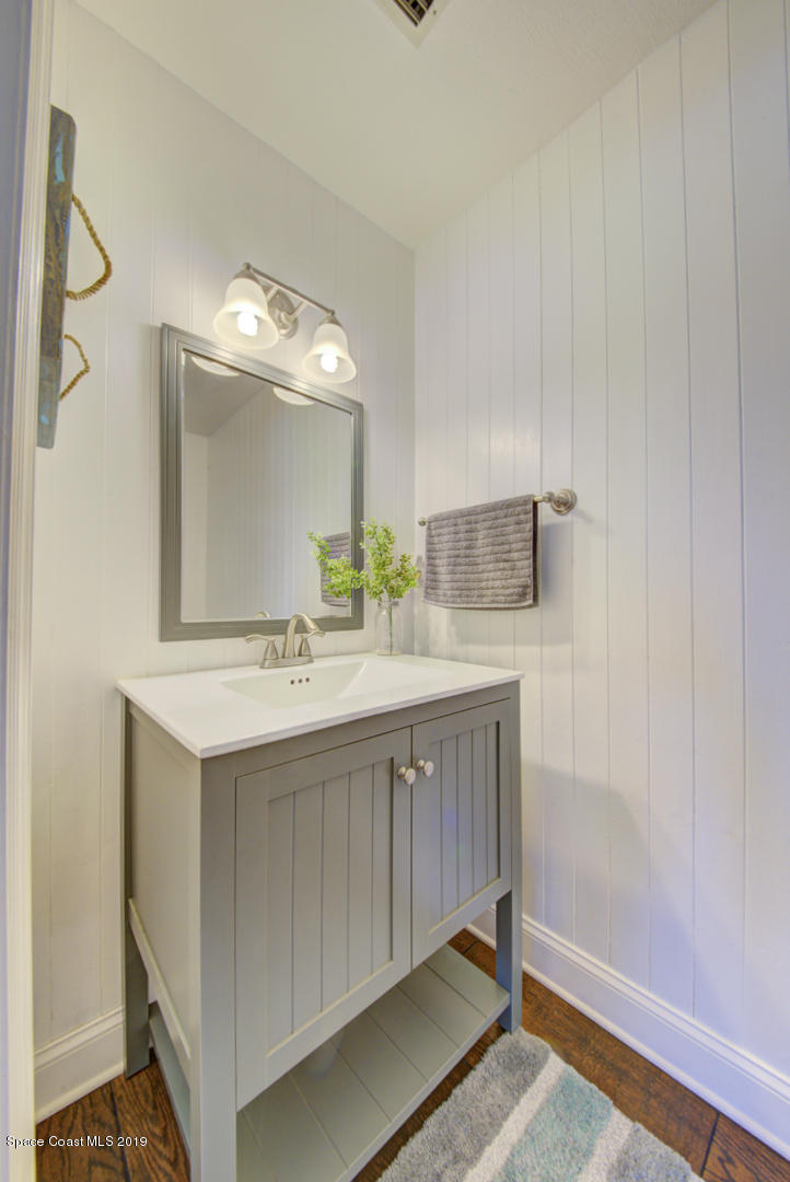 6300 Janina Road Cocoa, FL 32927 - Photo 63 of 74 1st floor powder room vanity