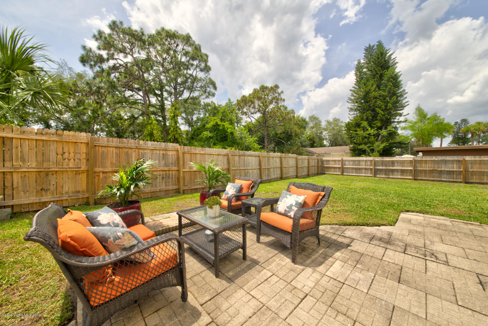 6300 Janina Road Cocoa, FL 32927 - Photo 69 of 74 backyard with paver patio