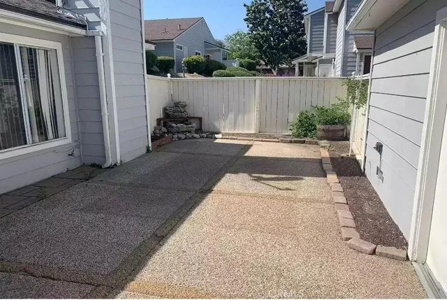 a view of empty room