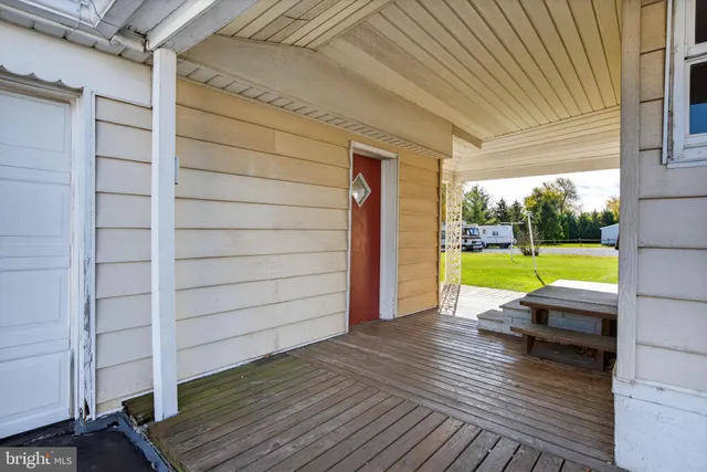 a view of outdoor space with seating area