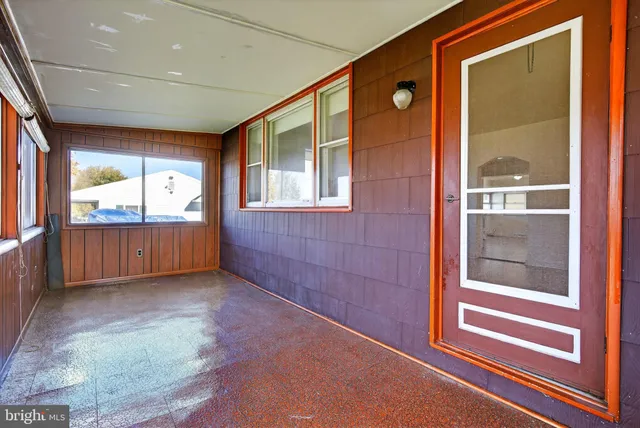 a view of an entryway