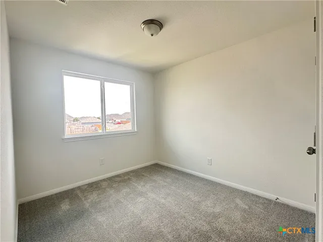 a close view of closet