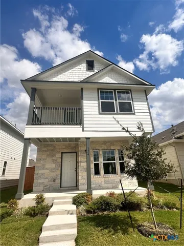 a view of outdoor space with seating
