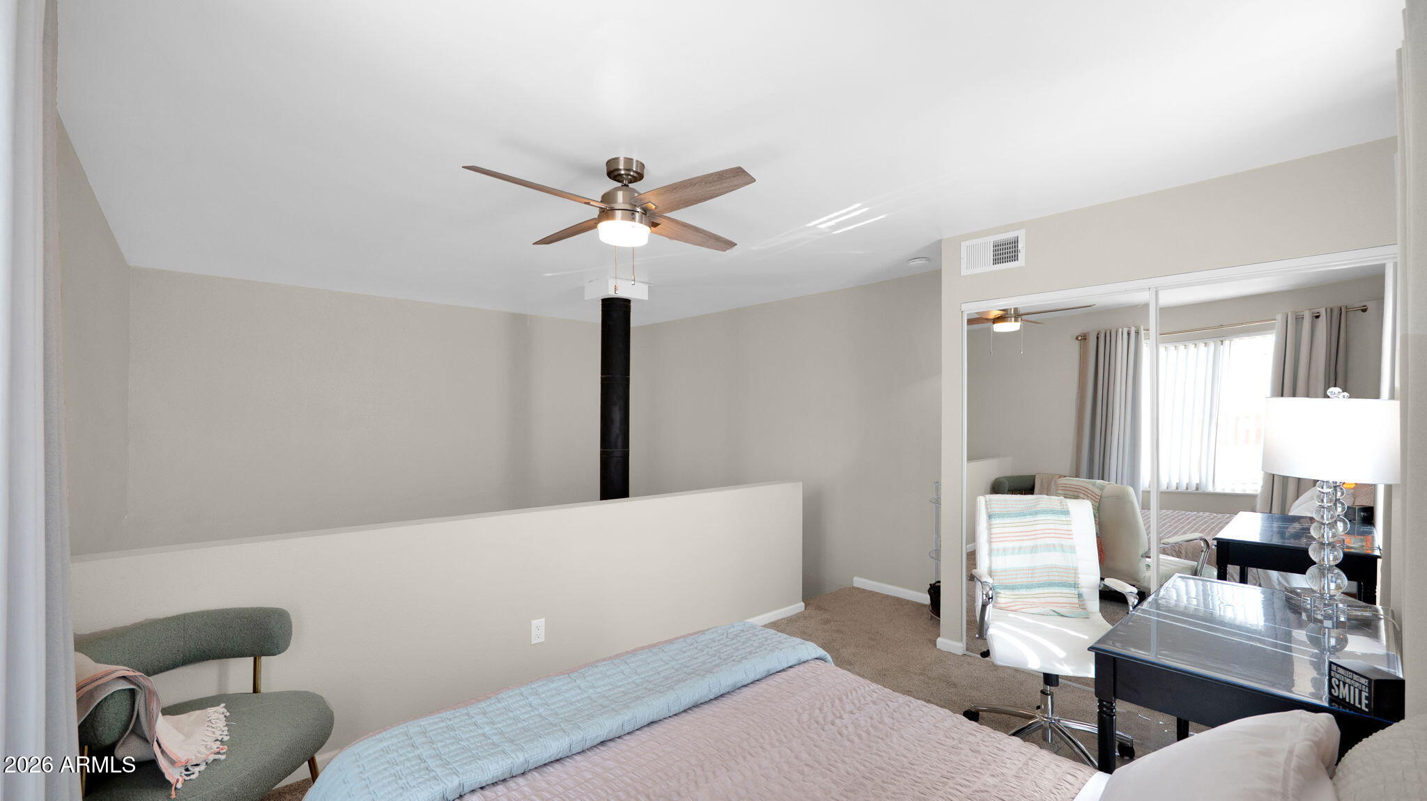 3500 North Hayden Road, Unit 1708 Scottsdale, AZ 85251 - Photo 19 of 25 a living room with furniture and a large window