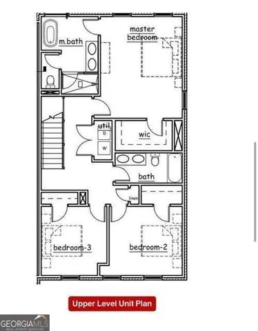 aerial view of a house with outdoor space